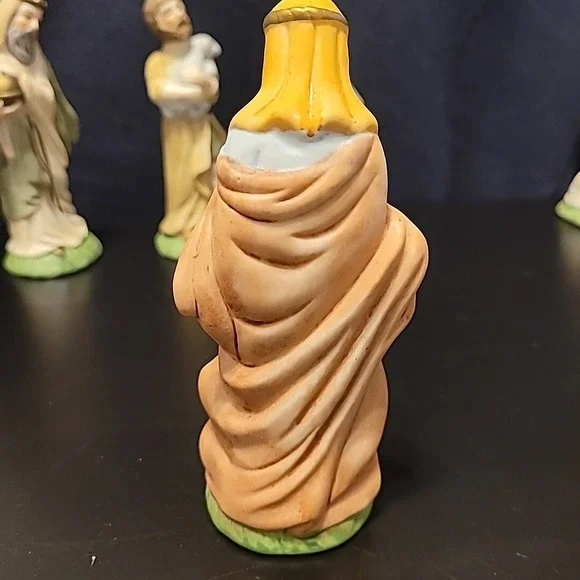 VTG 9pc Porcelain Nativity Figurines‎ Set ~ Classic Living Christmas Collection - Picture 16 of 16